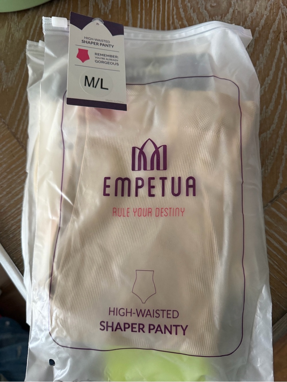 Shapermint High-Waisted Shaper Panty — White